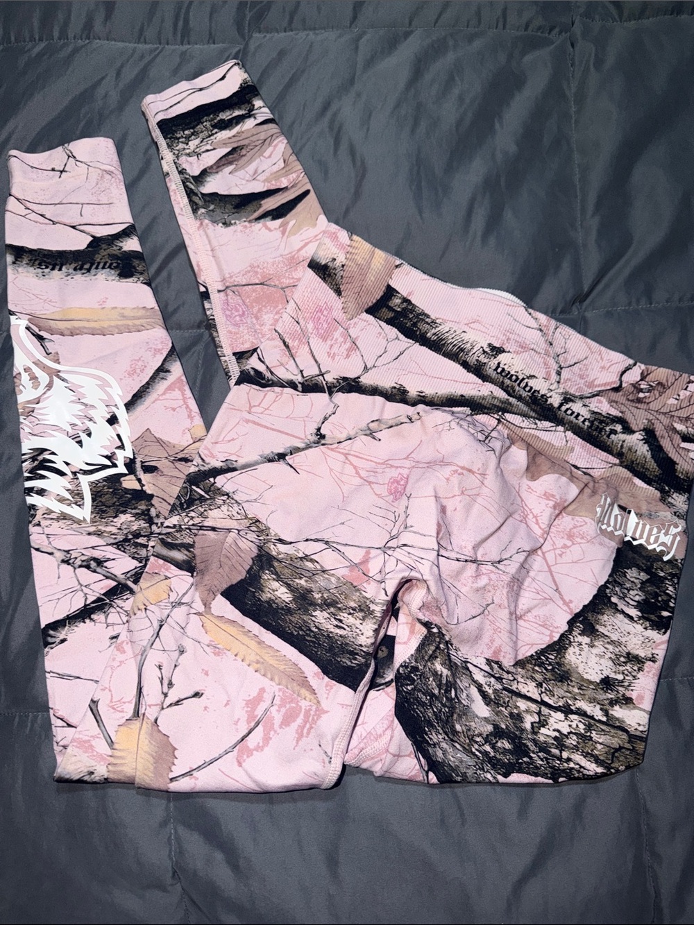 Darc Sport Pink Camouflage Leggings M